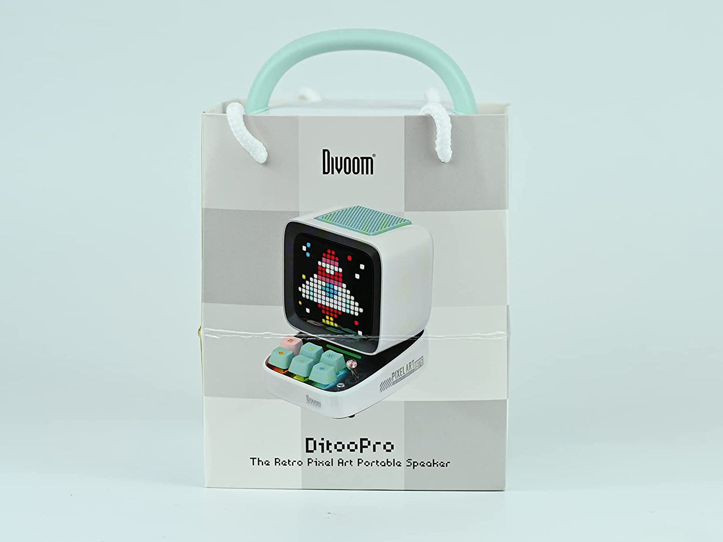 Ditoo Pixel Art Gaming Portable Bluetooth Speaker
