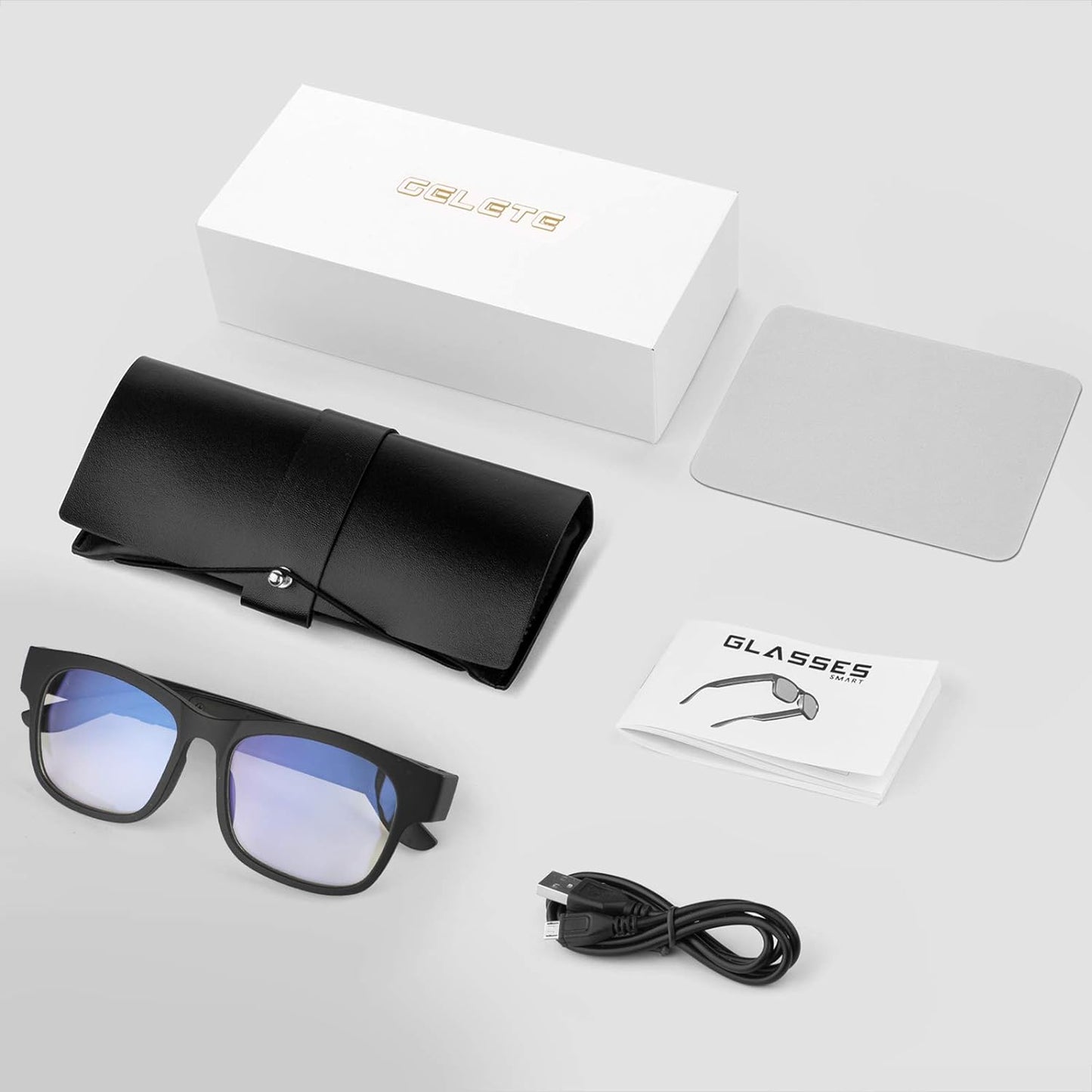 Smart Audio Bluetooth Sunglasses – Polarized, IPX4 Waterproof