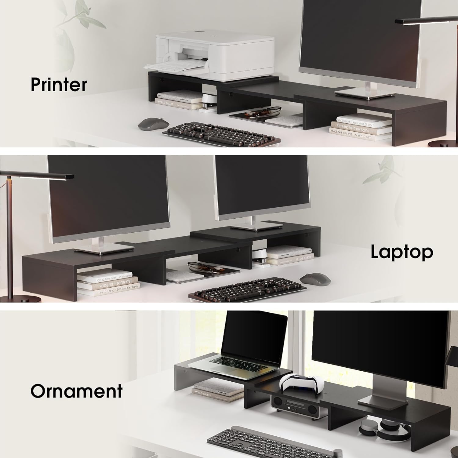 3 Shelf Computer Monitor Riser
