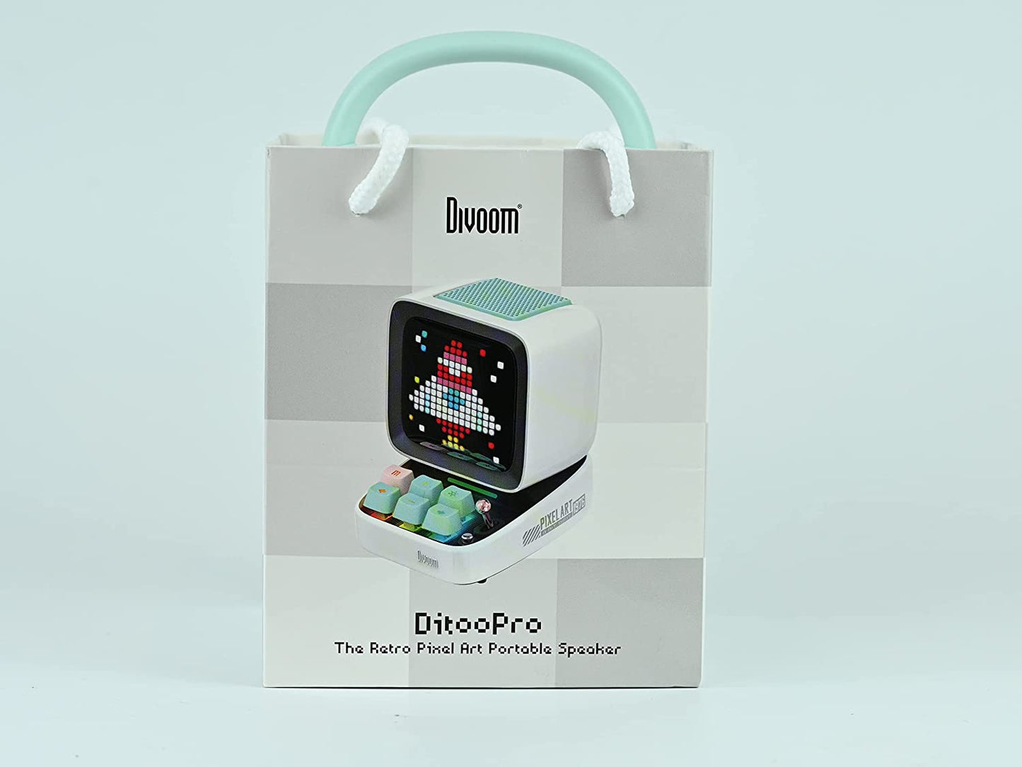 Ditoo Pixel Art Gaming Portable Bluetooth Speaker