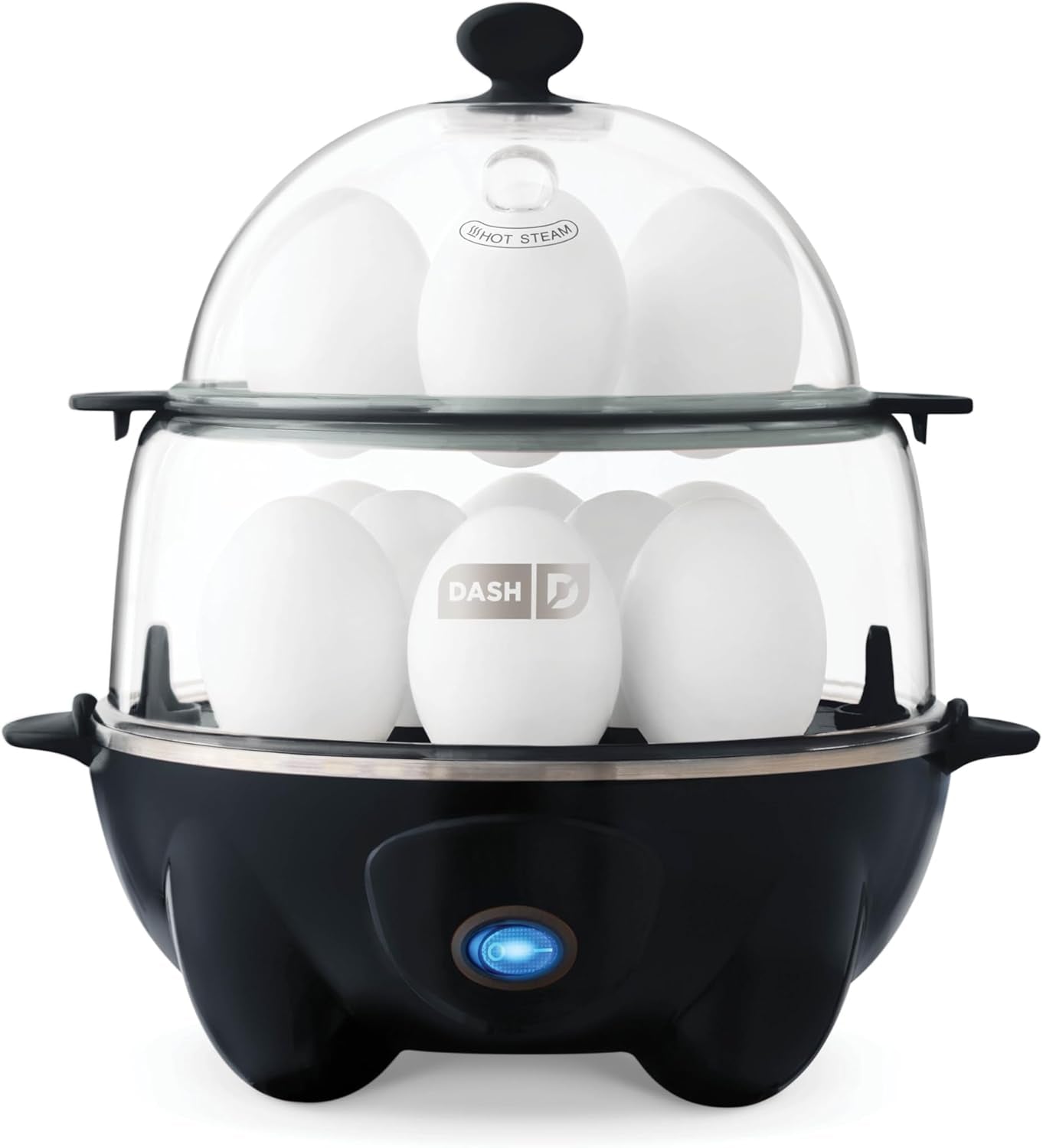 Deluxe Rapid Egg Cooker With Auto Shut off Feature