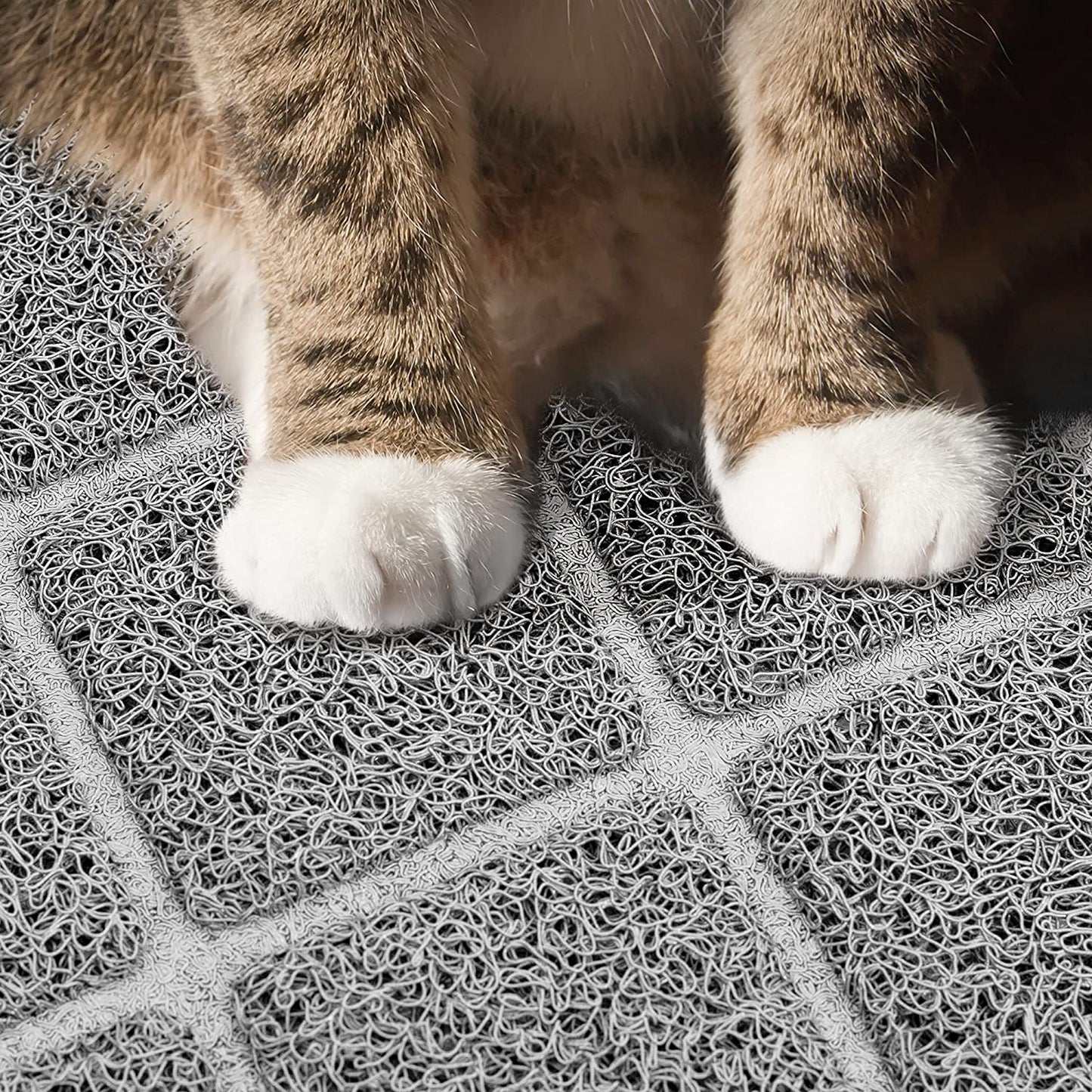 Premium Cat Litter Mat With Non-Slip and Waterproof Backing