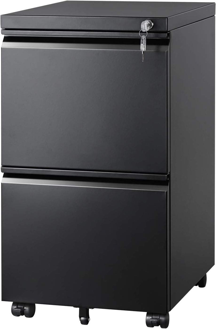 2 Drawer Metal File Cabinet For Desk