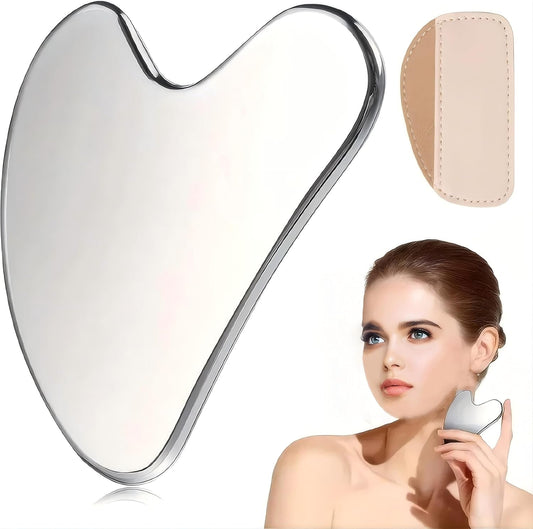Stainless Steel Gua Sha Facial Tools Set