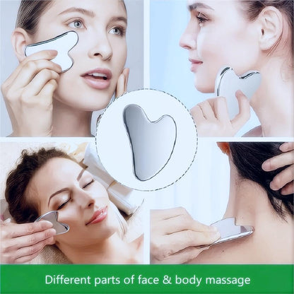 Stainless Steel Gua Sha Facial Tools Set
