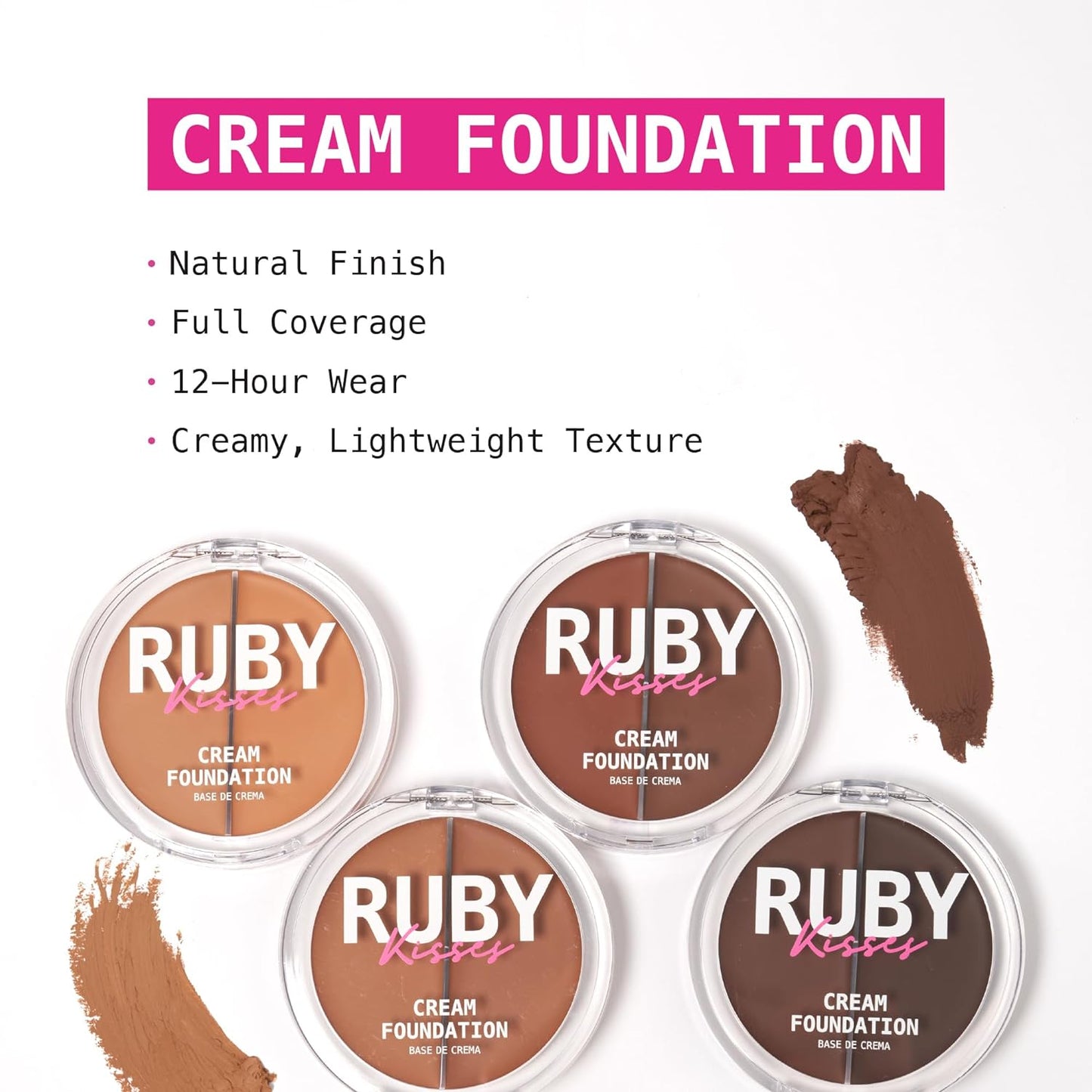 3D Face Creator Cream Foundation & Concealer