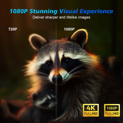 4K Wifi6 Voice Control Auto Focus Projector