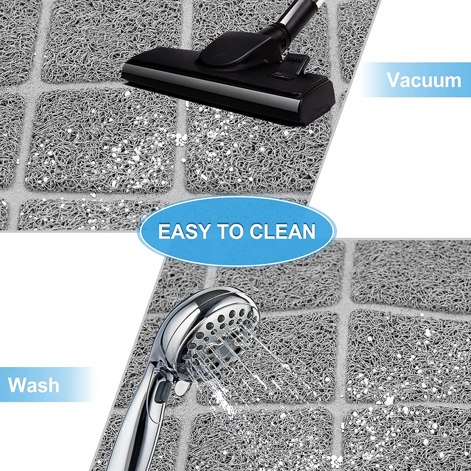 Premium Cat Litter Mat With Non-Slip and Waterproof Backing