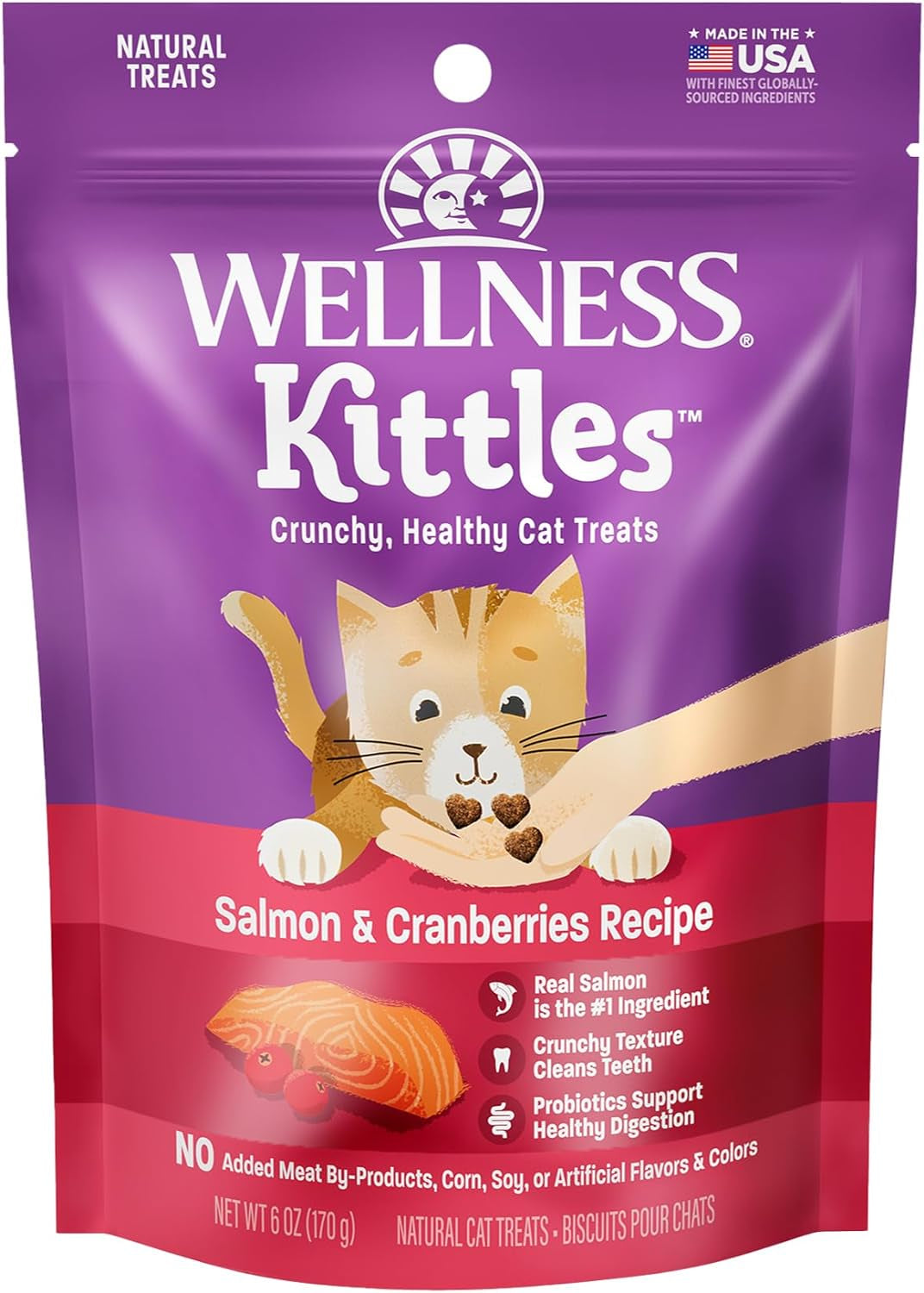 Salmon & Cranberries Recipe Cat Treats