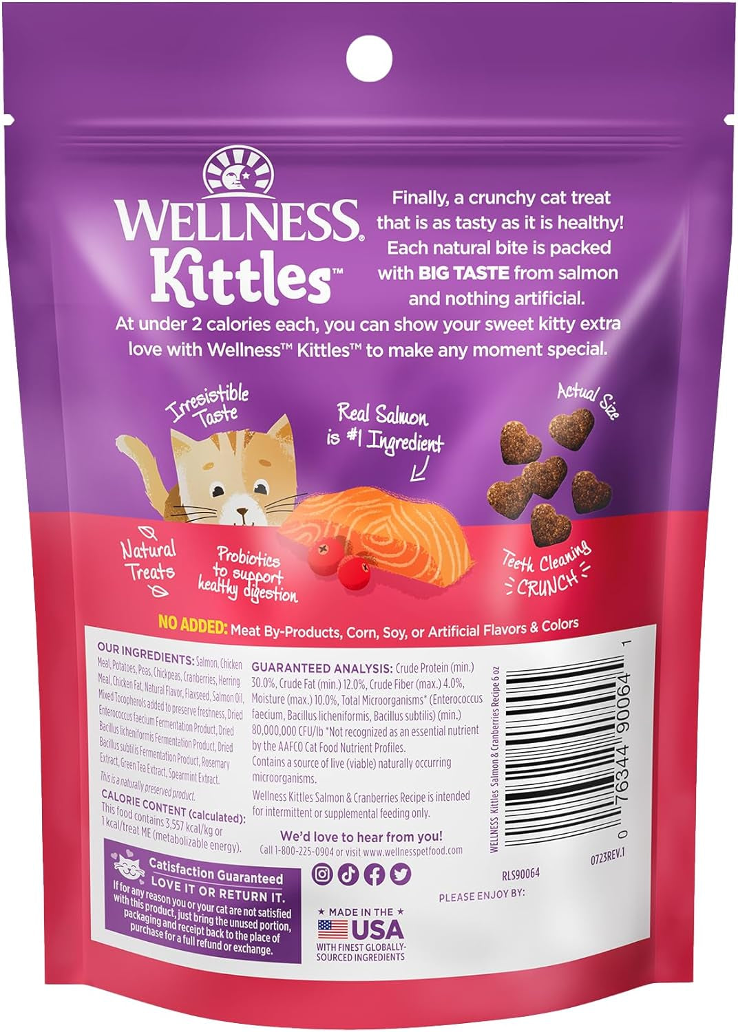 Salmon & Cranberries Recipe Cat Treats