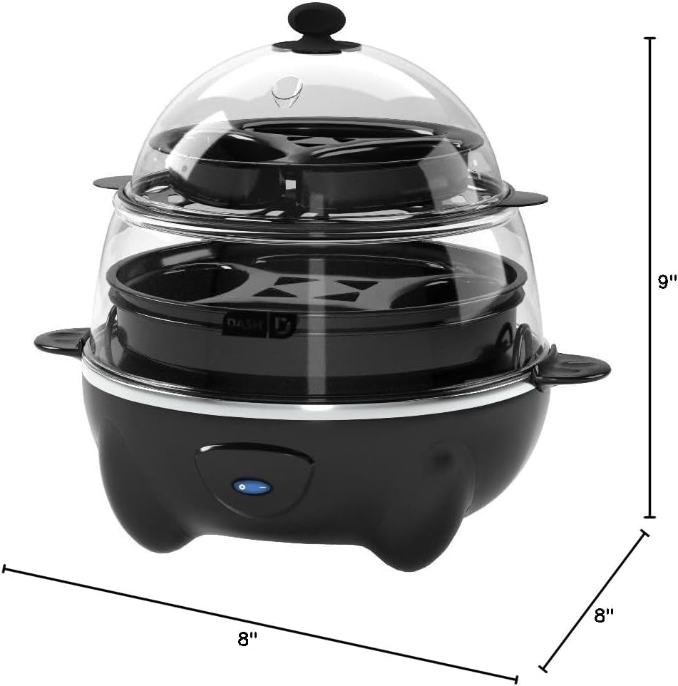Deluxe Rapid Egg Cooker With Auto Shut off Feature