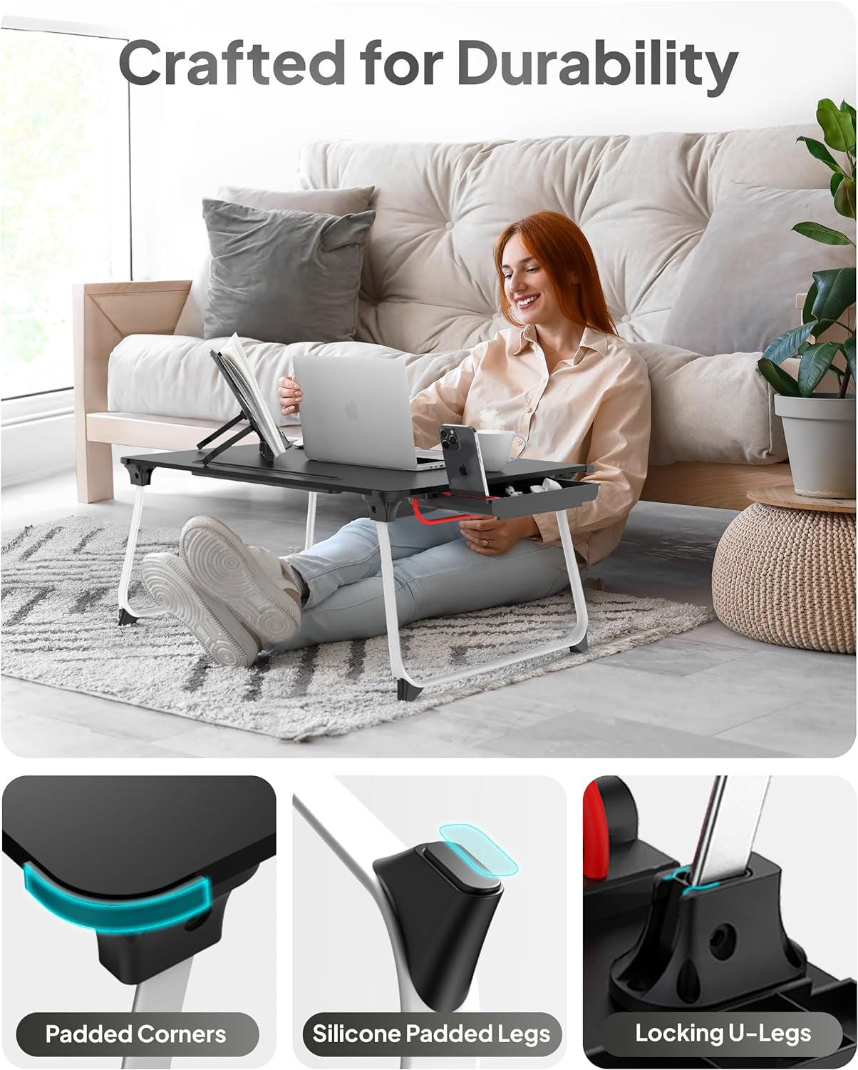 Extra Large Laptop Desk for Bed