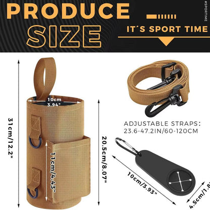 Magnetic Gym Water Bottle Bag