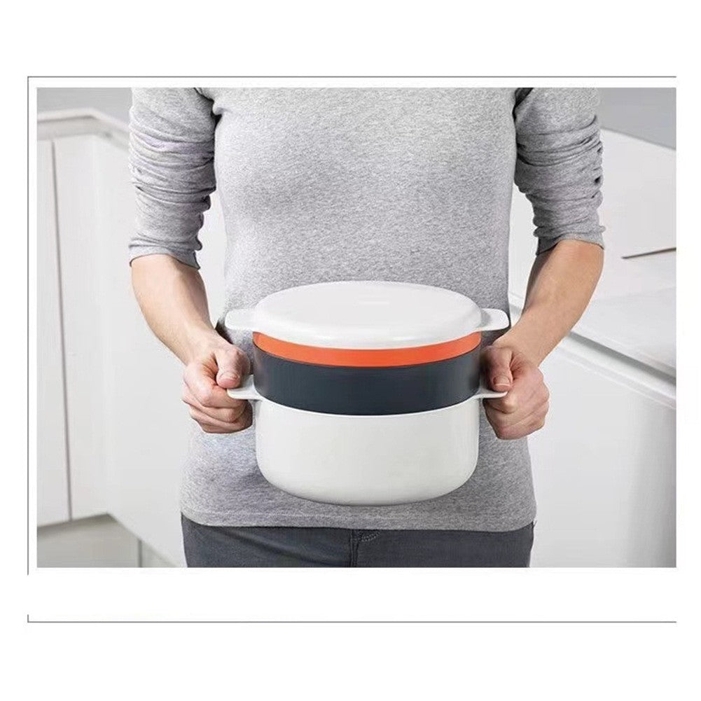 Plastic Microwave Steaming Container