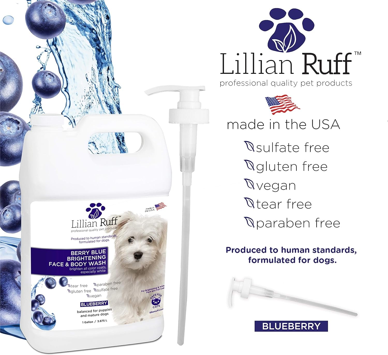 PRO Formula Berry Blue Brightening Pet Shampoo
