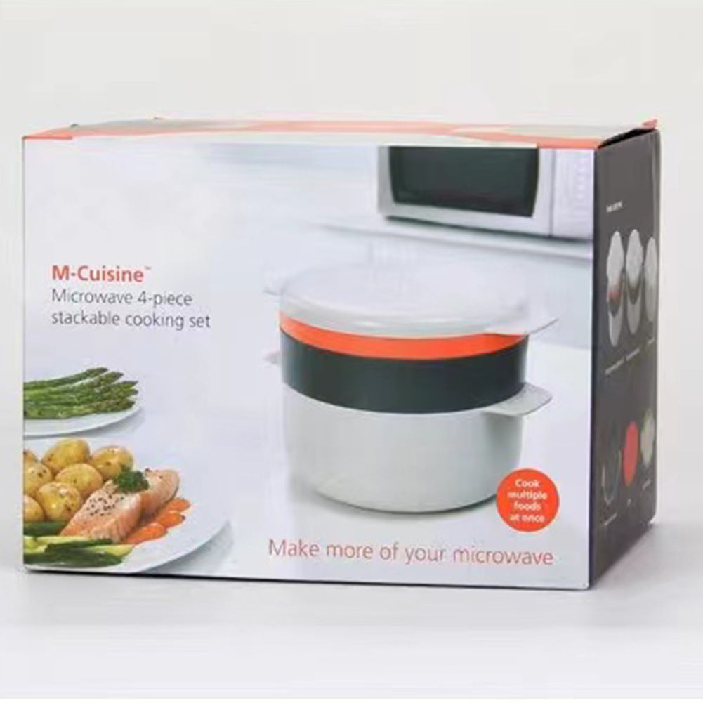 Plastic Microwave Steaming Container