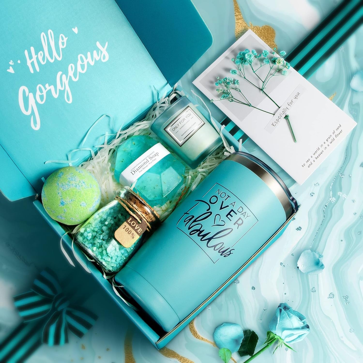 Relaxing Spa Gift Basket Set