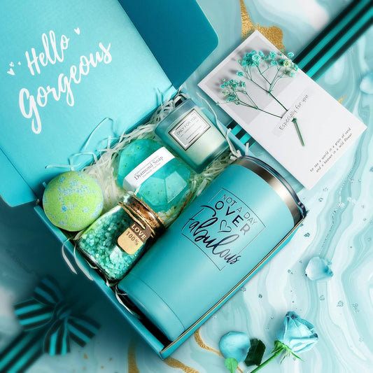 Relaxing Spa Gift Basket Set