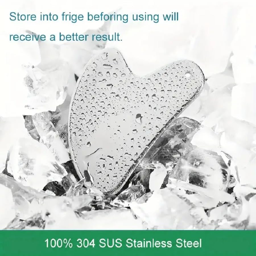Stainless Steel Gua Sha Facial Tools Set