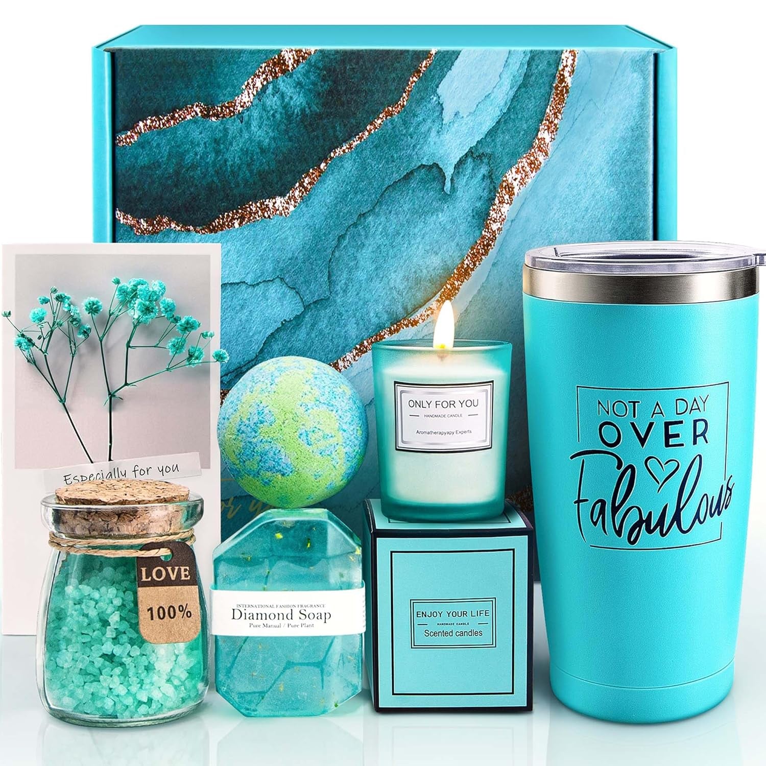 Relaxing Spa Gift Basket Set